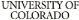 University of Colorado